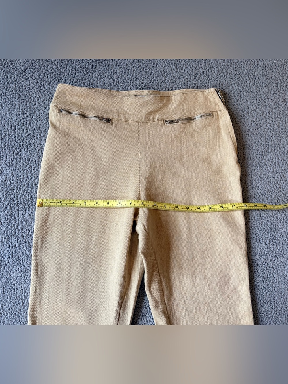 Vintage 90s Y2K Preppy Old Money Horsegirl Zip Pocket Jodhpur Pants Size 7/8 S - Picture 6 of 10